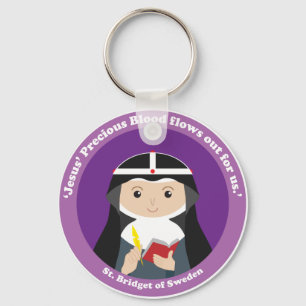 St. Bridget von Schweden Schlüsselanhänger