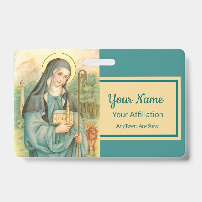 St. Brigid of Ireland (M 014) Ausweis (Vorderseite)