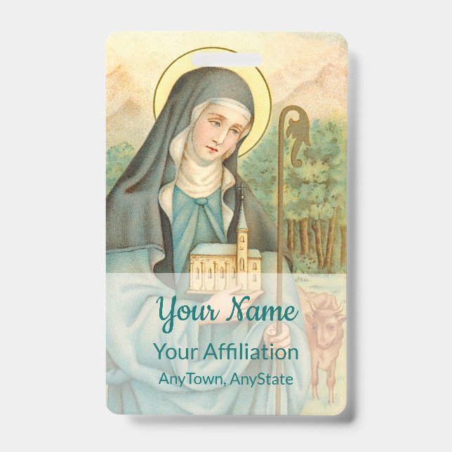 St. Brigid of Ireland (M 014) Ausweis (Vorderseite)