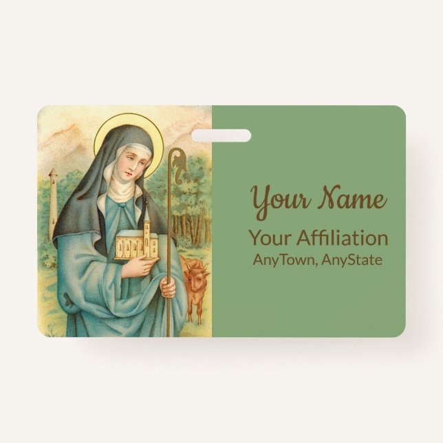 St. Brigid of Ireland (M 014) Ausweis (Vorderseite)