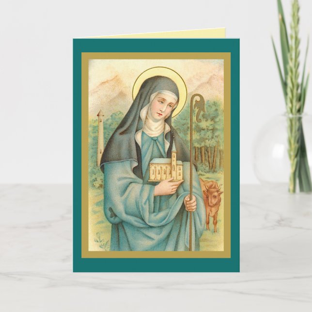 St. Brigid of Ireland (M 014) Karte (Vorderseite)