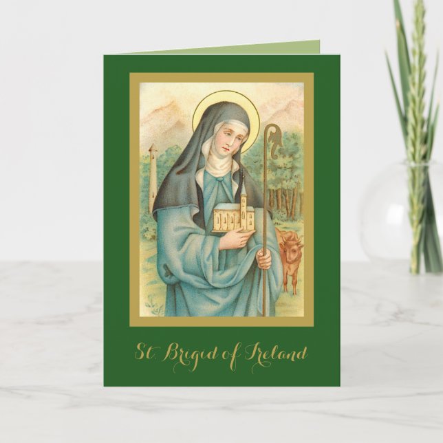 St. Brigid of Ireland (M 014) Karte (Vorderseite)