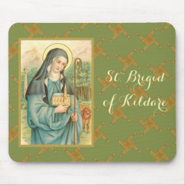 St. Brigid of Ireland (M 014) Mousepad