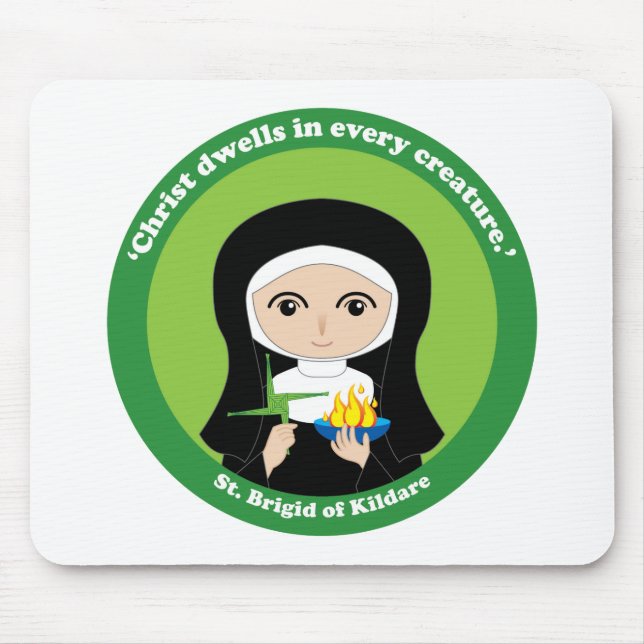 St. Brigid of Kildare Mousepad (Vorne)