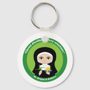 St. Brigid of Kildare Schlüsselanhänger