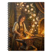 St. Brigid-Schmiedefeen Blumen Fantasy-Kunst