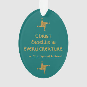 St. Brigid von Irland (M 014) Ornament