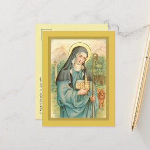 St. Brigid von Irland (M 014) Postkarte