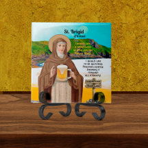 St. Brigid von Irland und ihr Bierlake