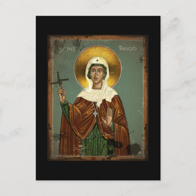 St. Brigids Kreuz Postkarte (Vorderseite)