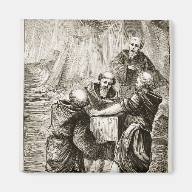 St. Brigit's Box, von 'The Trias Thaumaturga, oder Magnet (Vorne)