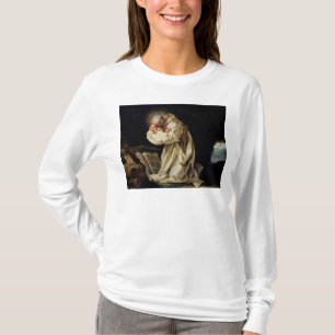St. Bruno, der in der Wüste, 1763 betet T-Shirt
