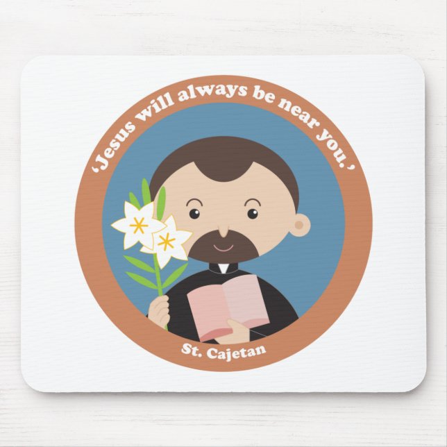 St Cajetan Mousepad (Vorne)