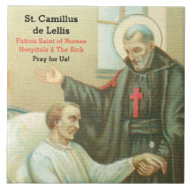 St. Camillus Comforting an Invalid (M 021)