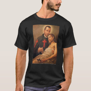 St Camillus De Lellis Katholischer Patron T-Shirt