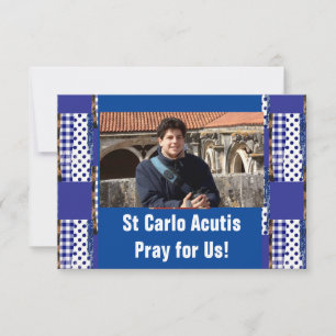 St Carlo Acutis Karte