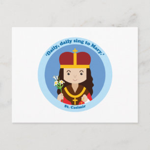 St. Casimir Postkarte