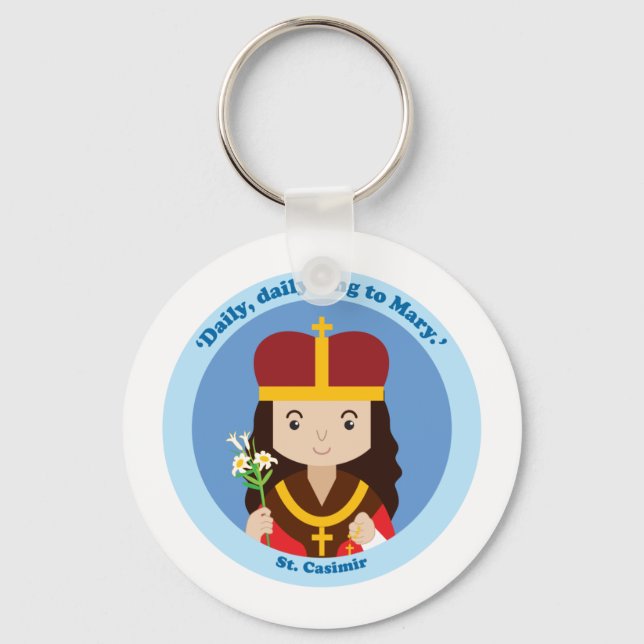 St. Casimir Schlüsselanhänger (Vorderseite)