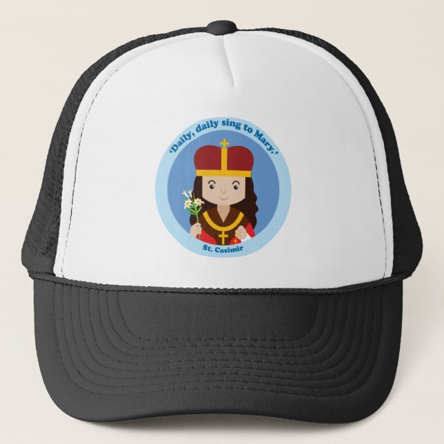 St. Casimir Truckerkappe (Vorderseite)
