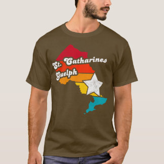 St. Catharines Ontario Kanada Vintage Abgenutzt So T-Shirt