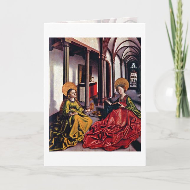 St.Catherine And Mary Magdalene By Konrad Witz Karte (Vorderseite)