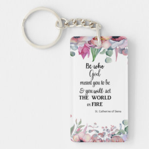 St Catherine de citation florale de Sienne