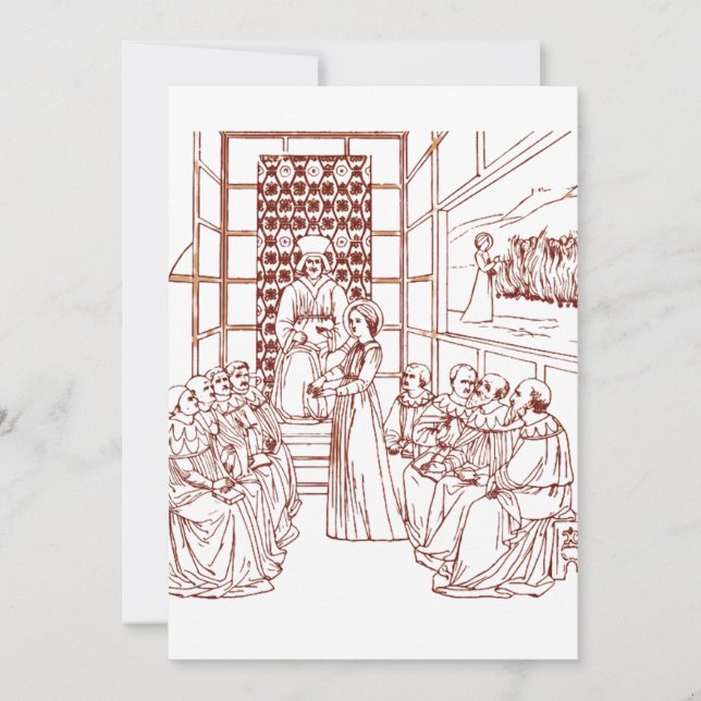 St Catherine Disputing mit Wissenschaftlern von Ma Einladung (Vorderseite)
