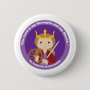 St. Catherine von Alexandria Button
