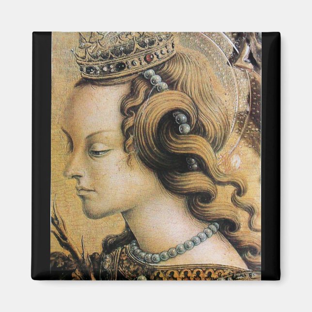 St. Catherine von Alexandria Magnet (Vorne)