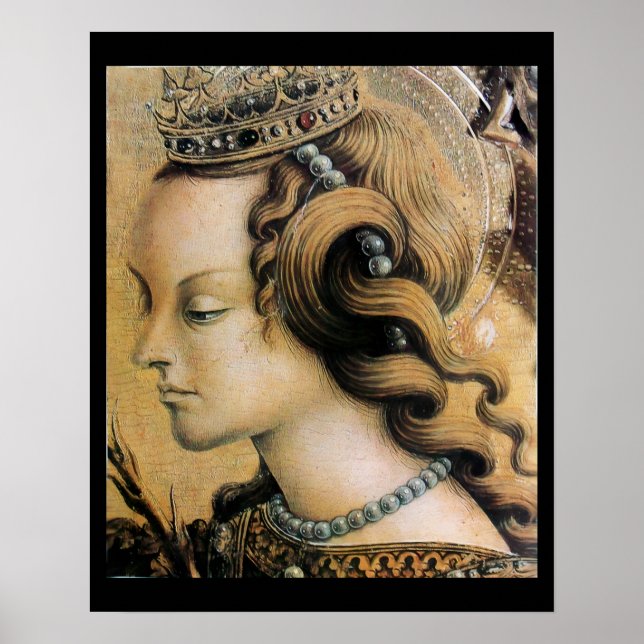 St. Catherine von Alexandria Poster (Vorne)
