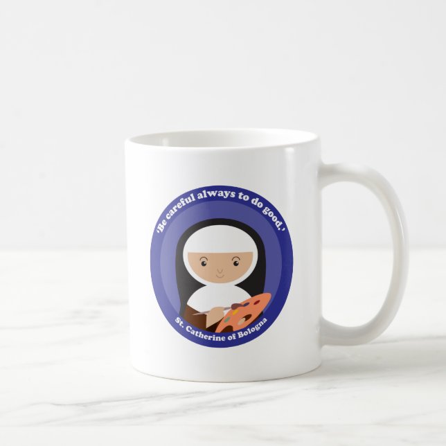 St. Catherine von Bologna Kaffeetasse (Rechts)