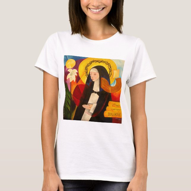 St. Catherine von Siena 2007 T-Shirt (Vorderseite)