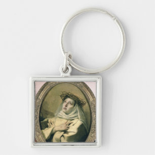 St. Catherine von Siena, c.1746 Schlüsselanhänger