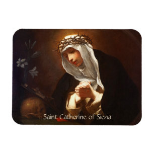 St. Catherine von Siena (Franceschini) Horizontal Magnet