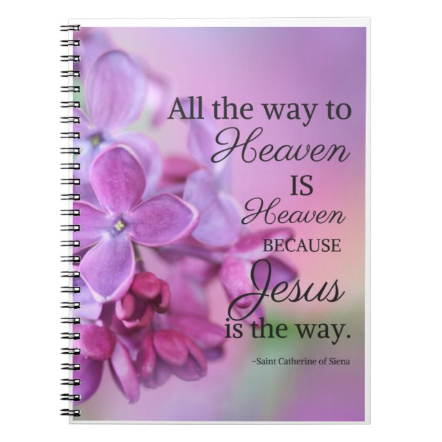 St. Catherine von Siena Prayer Journal Notizblock (Vorderseite)