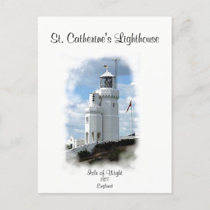 St. Catherine's Lighthouse Postkarte
