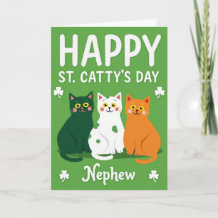 St. Cattys Tag Neffe Karte