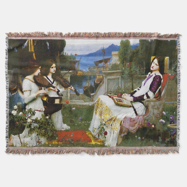 St. Cecilia Blanket Decke (Vorderseite)