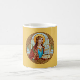 St. Cecilia de Rome (BK 003) Café Mug 1