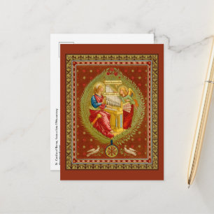 St. Cecilia de Rome (SNV 36) Carte postale vertica