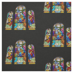 St. Cecilia Legebatterorgel Glass Imitation Stoff
