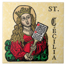 St. Cecilia mit Hymn Board (Nürnberg)