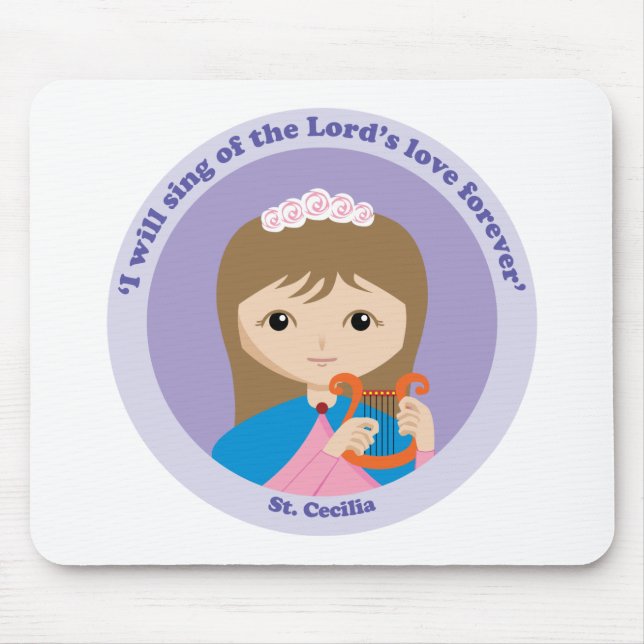 St. Cecilia Mousepad (Vorne)