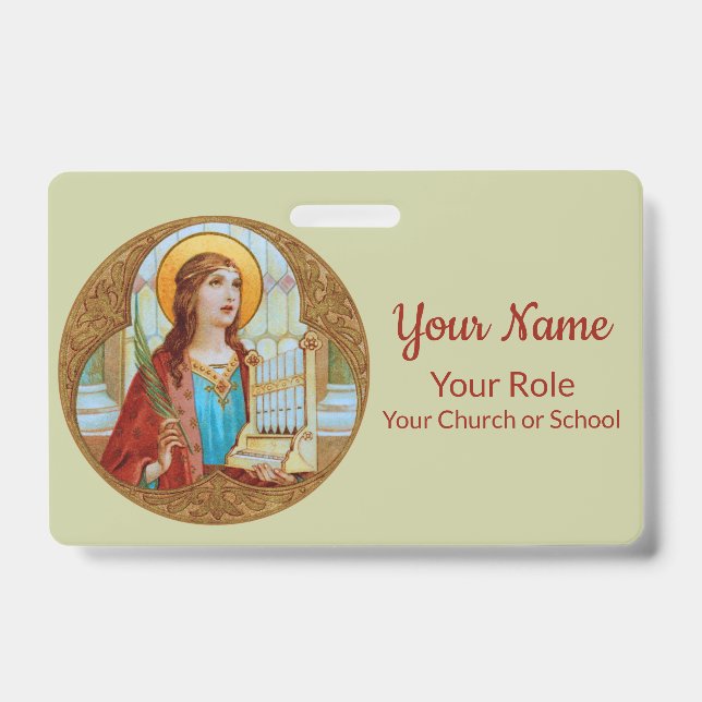 St. Cecilia von Rom (BK 003) Ausweis (Vorderseite)