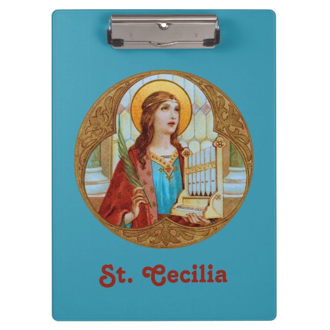 St. Cecilia von Rom (BK 003) Klemmbrett (Vorderseite)