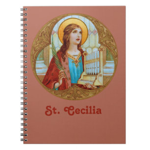 St. Cecilia von Rom (BK 003) Notizblock