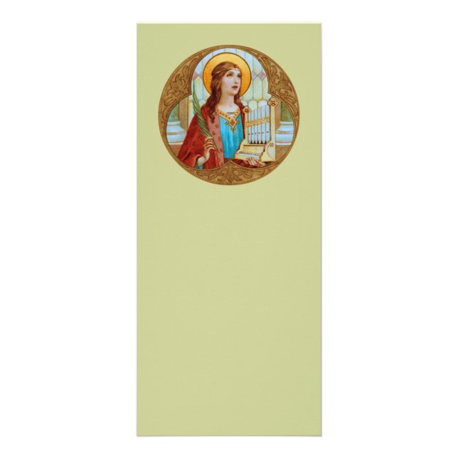 St. Cecilia von Rom (BK 003) Werbekarte (Vorne)