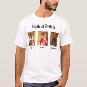 St. Cedd, St. Tschad, St.Columba, Heilige von T-Shirt