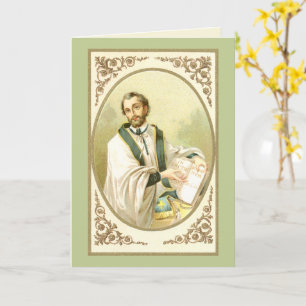 St. César de Bus (SLE 001) Carte de vœux vierge