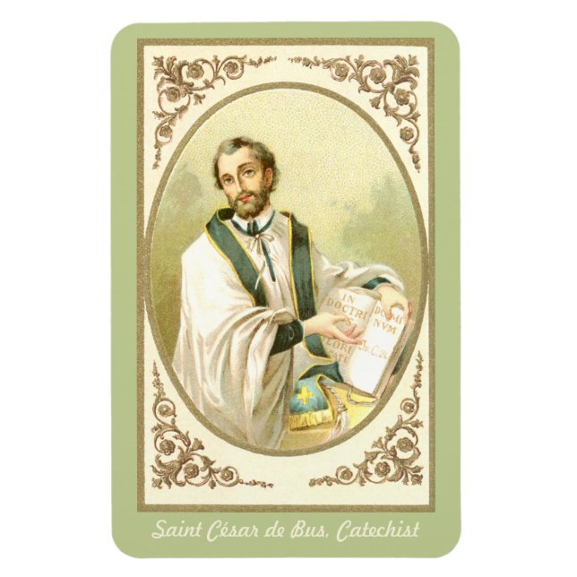 St. César de Bus (SLE 001) Magnet (Vertikal)